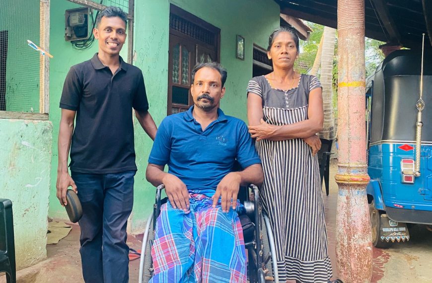 திருகோணமலையில் முன்னாள் போராளி ஒருவருக்கு வாழ்வாதார உதவி வழங்கப்பட்டமை